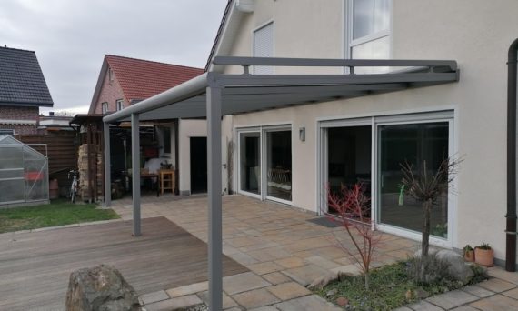 Terrassenüberdachung inkl. Sonnenschutz - Elektrisch - Referenz aus Hamm